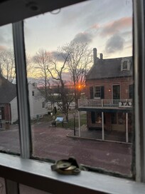 Another view out the window at sunrise