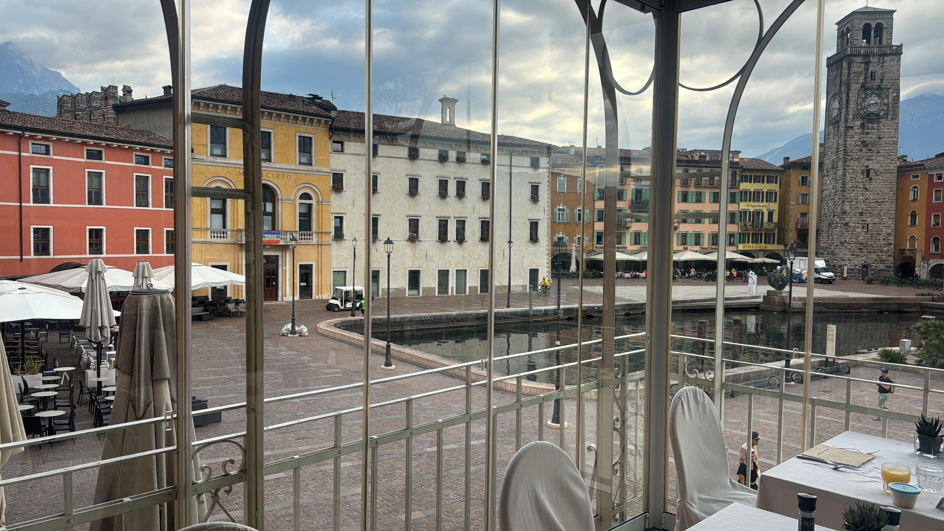 Vista do hotel