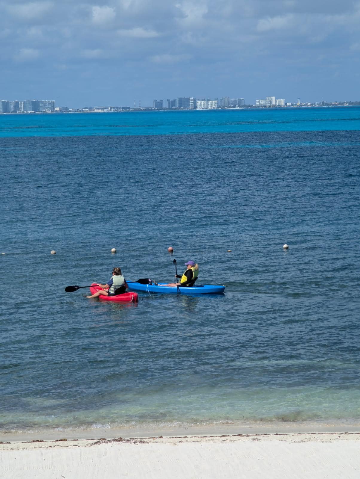 Relaxing kayaking