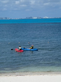 Relaxing kayaking