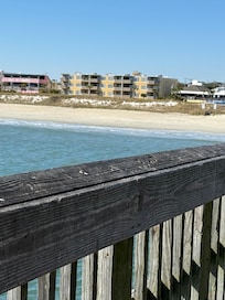 View of the condo from the pier.