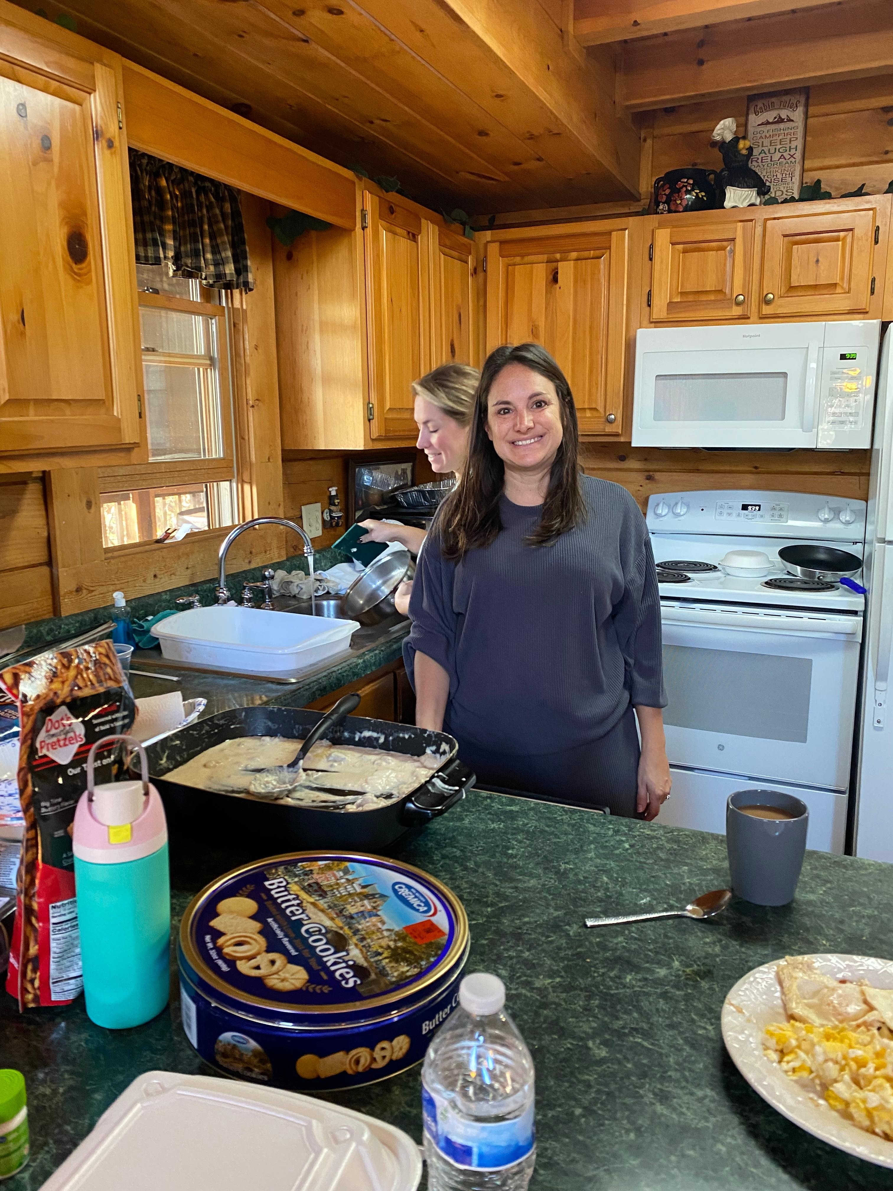 Kitchen had everything but wash first!