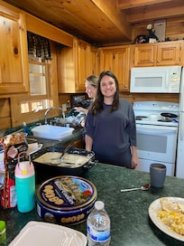 Kitchen had everything but wash first!