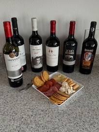 Dinner Friday night. Charcuterie and wine. Yes, I shared! :)