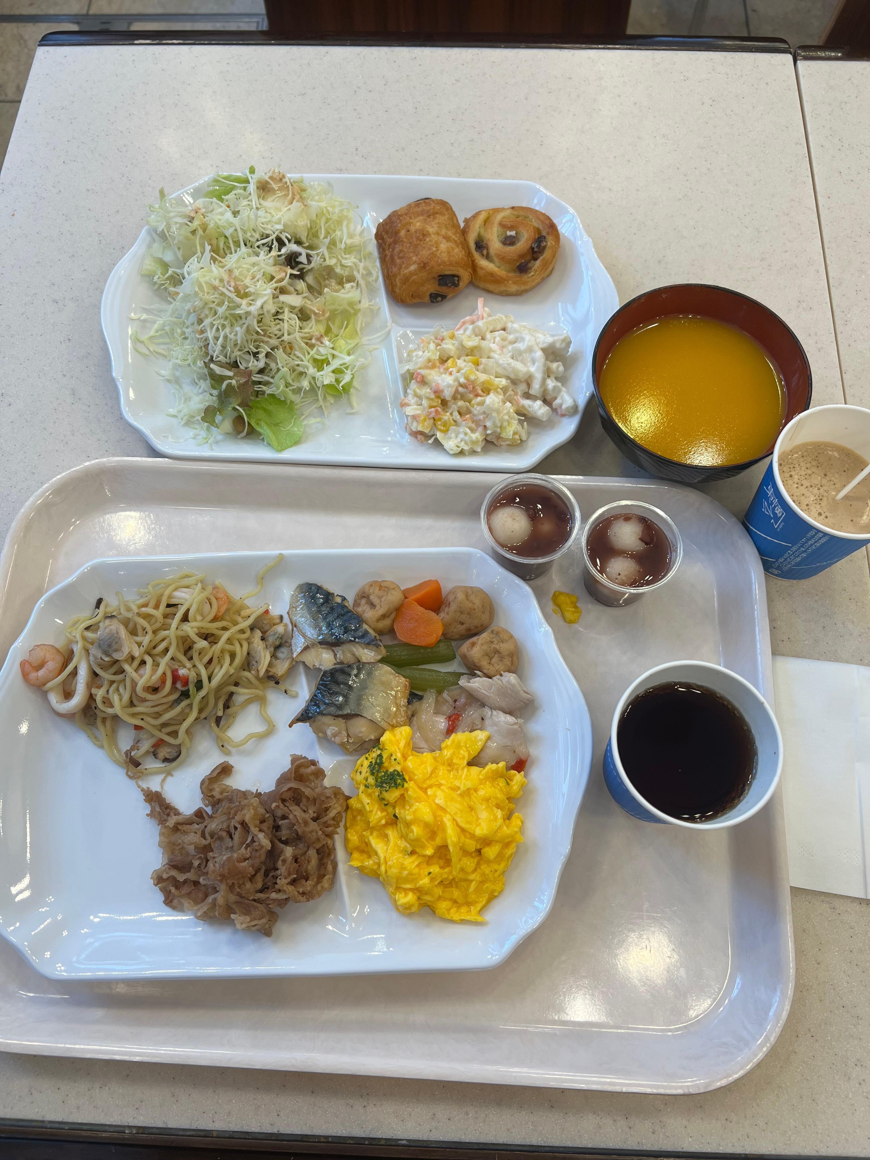 Free breakfast from 6.30-9.00