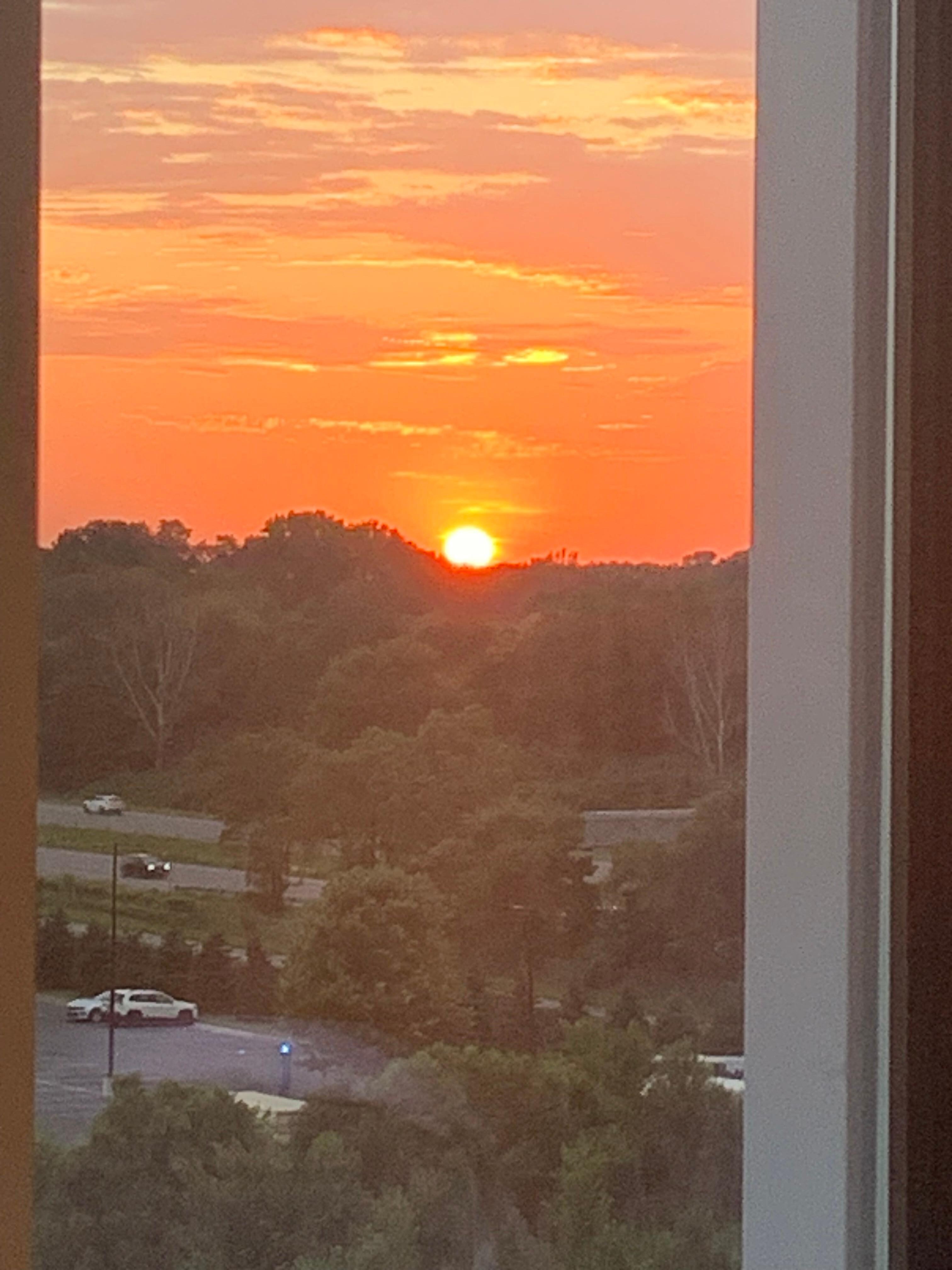 Beautiful sunsets on the TCO side