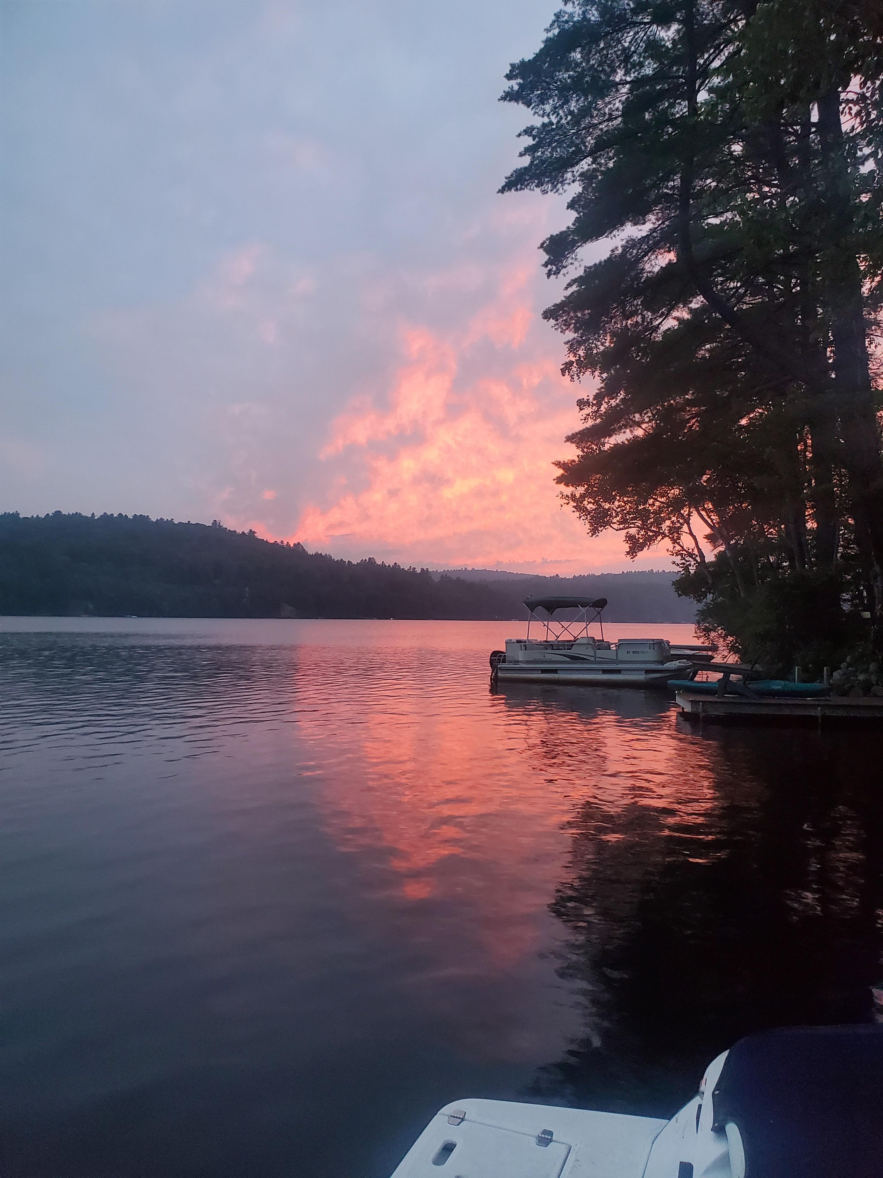 Sunset on Friends Lake