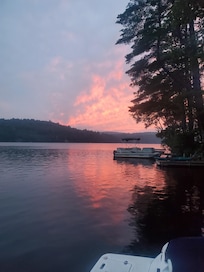 Sunset on Friends Lake