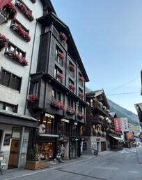 Main Street and hotel front view