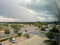Another view out of hotel room window