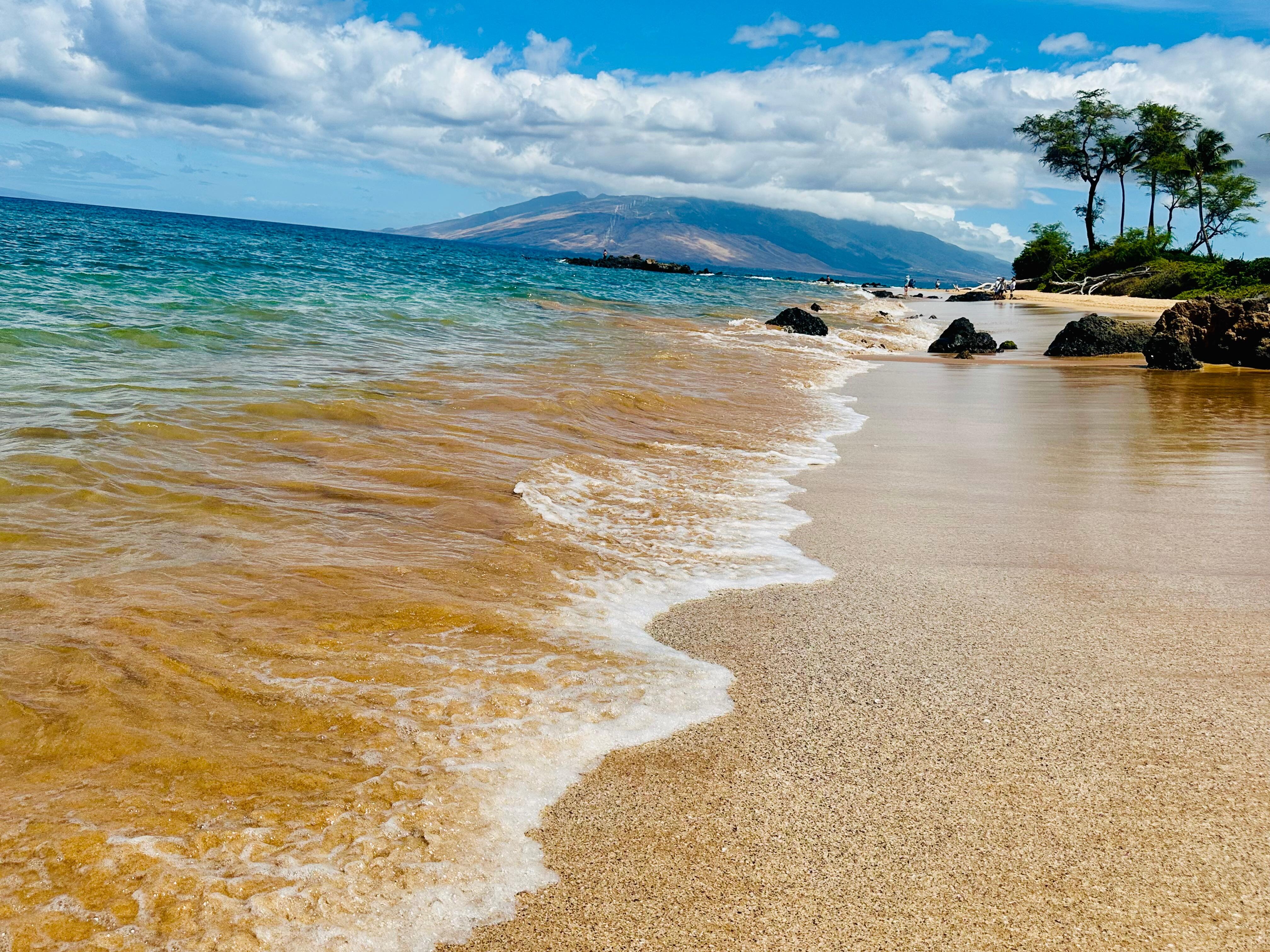 10 minute walk to this beach (Ulua Beach)