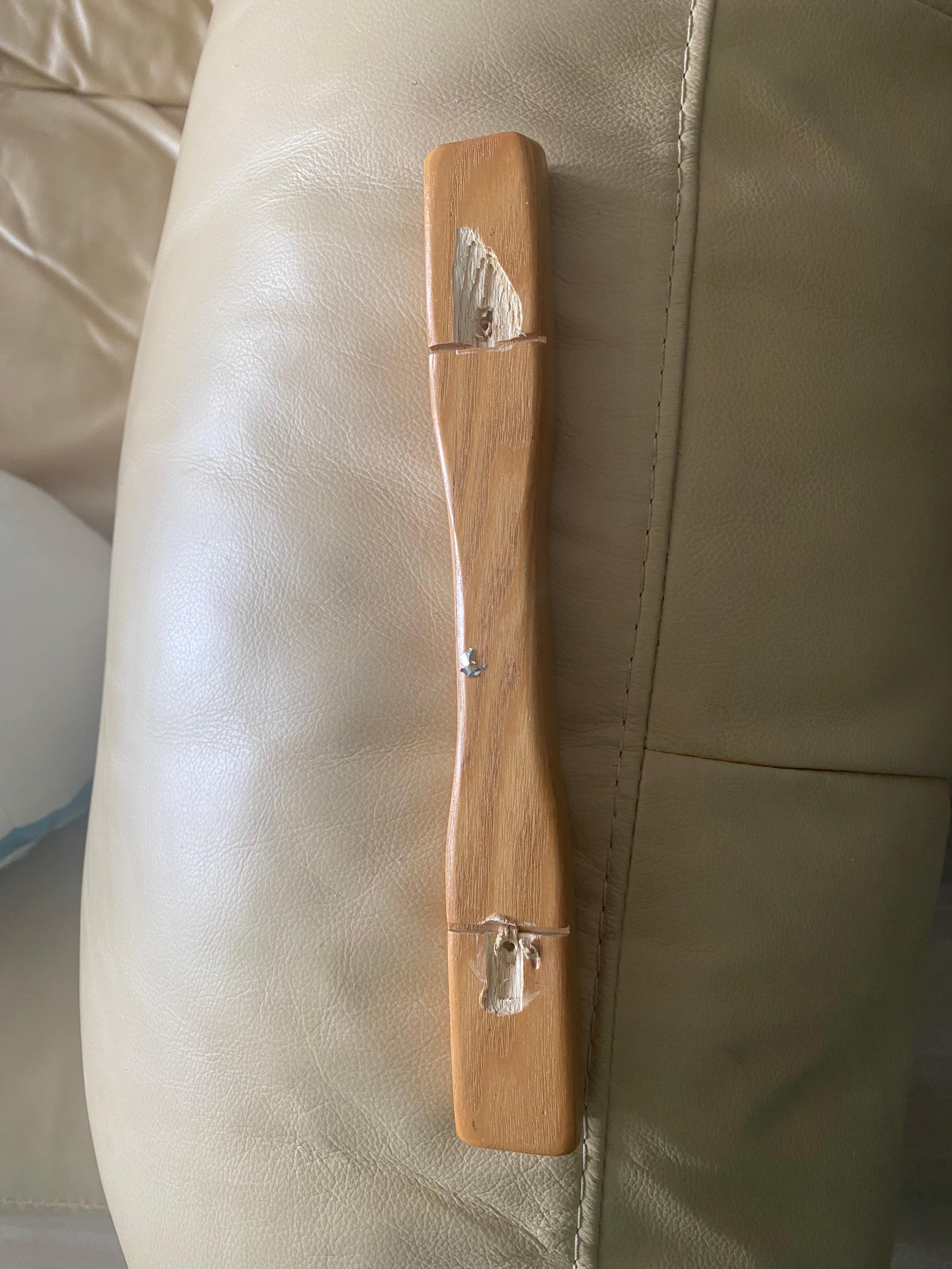 Broken handle