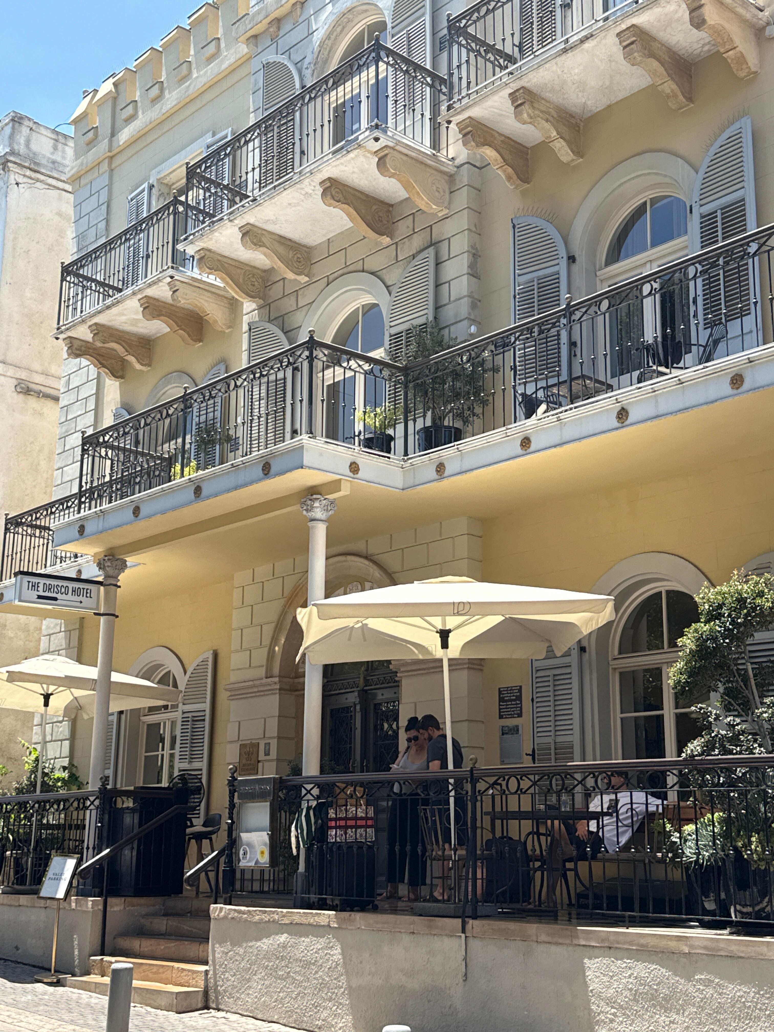 Hotel entrance