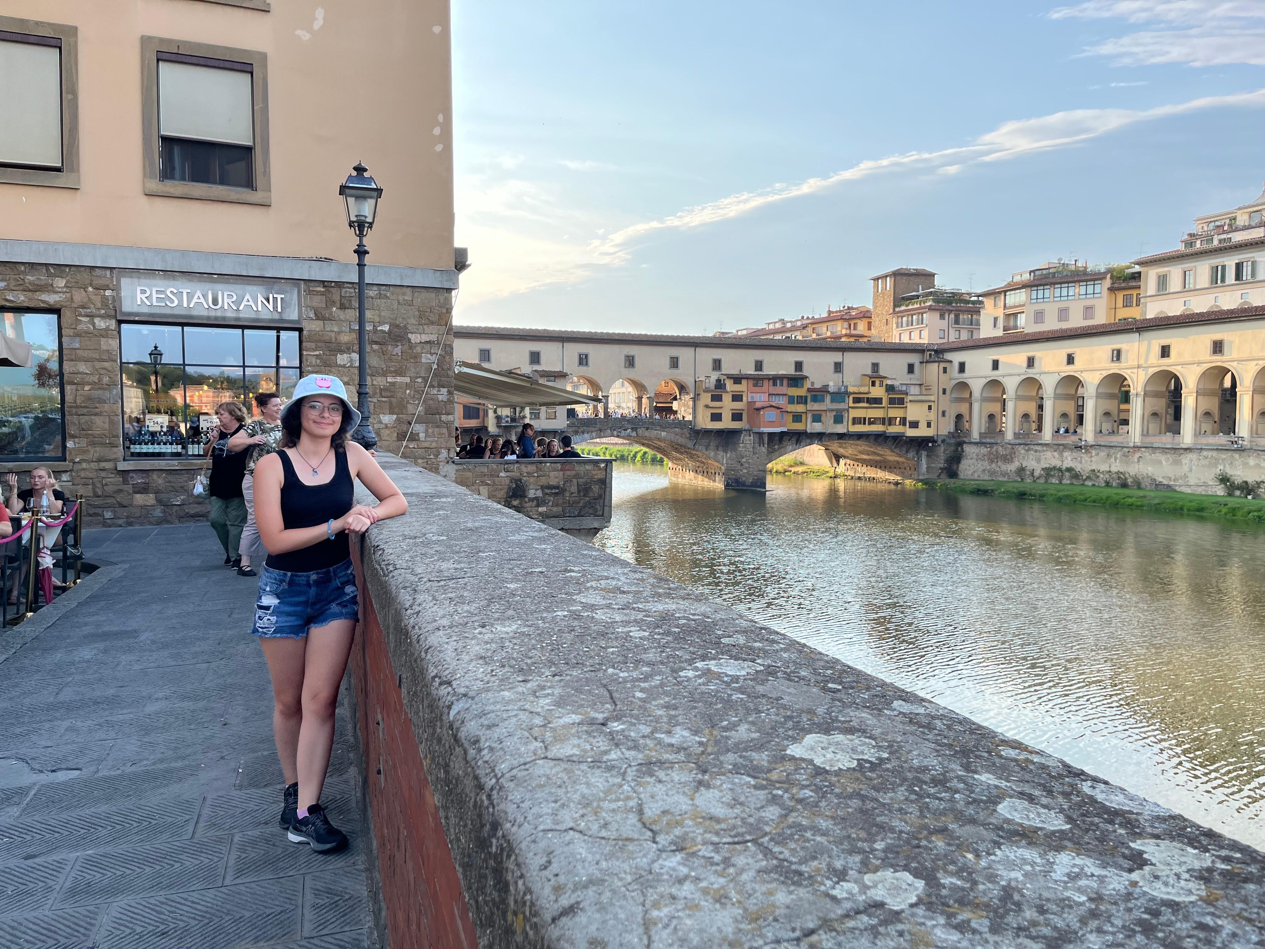 So close to the famous bridge.