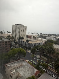 View from our hotel room