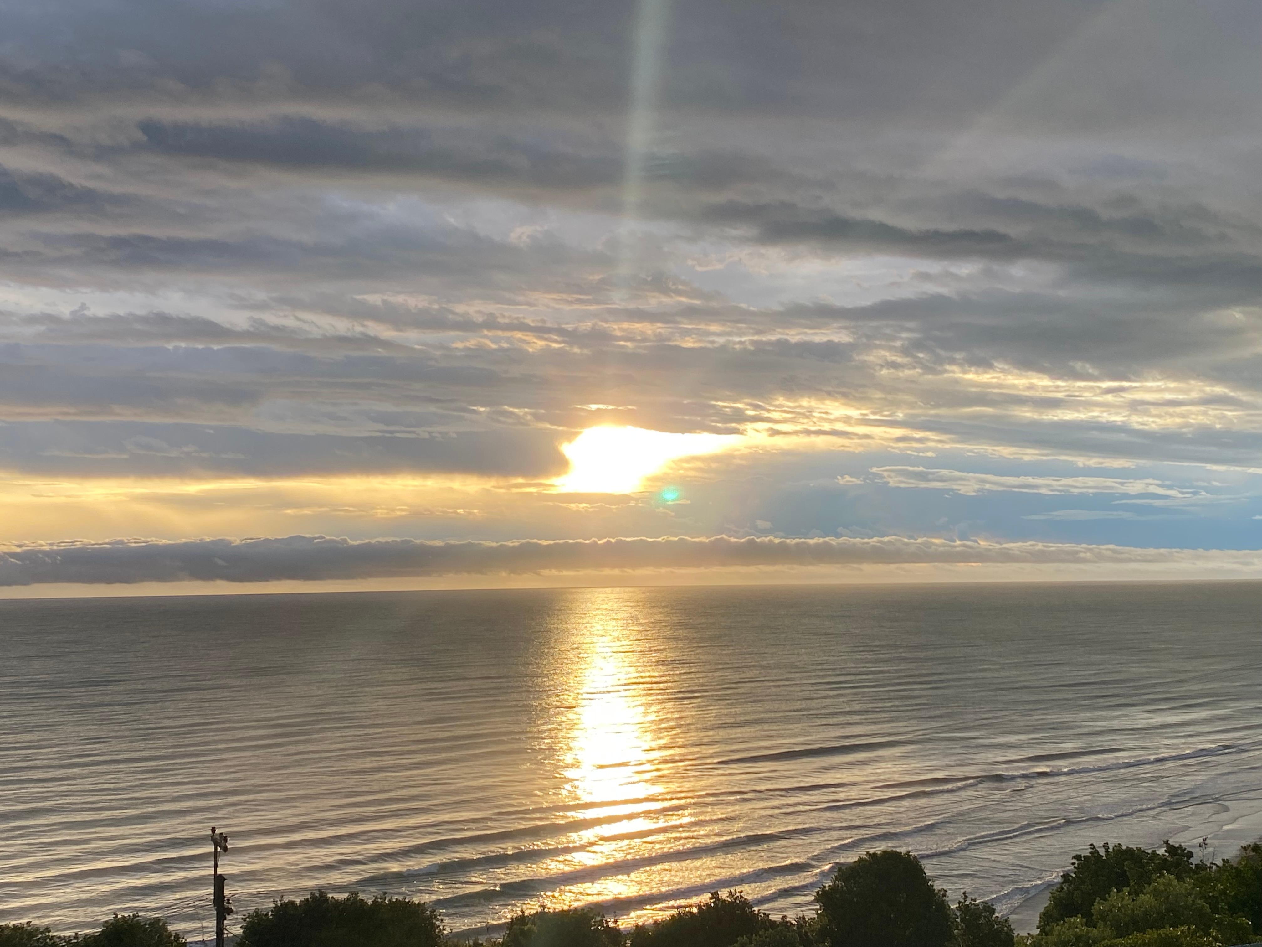 Evening view from house