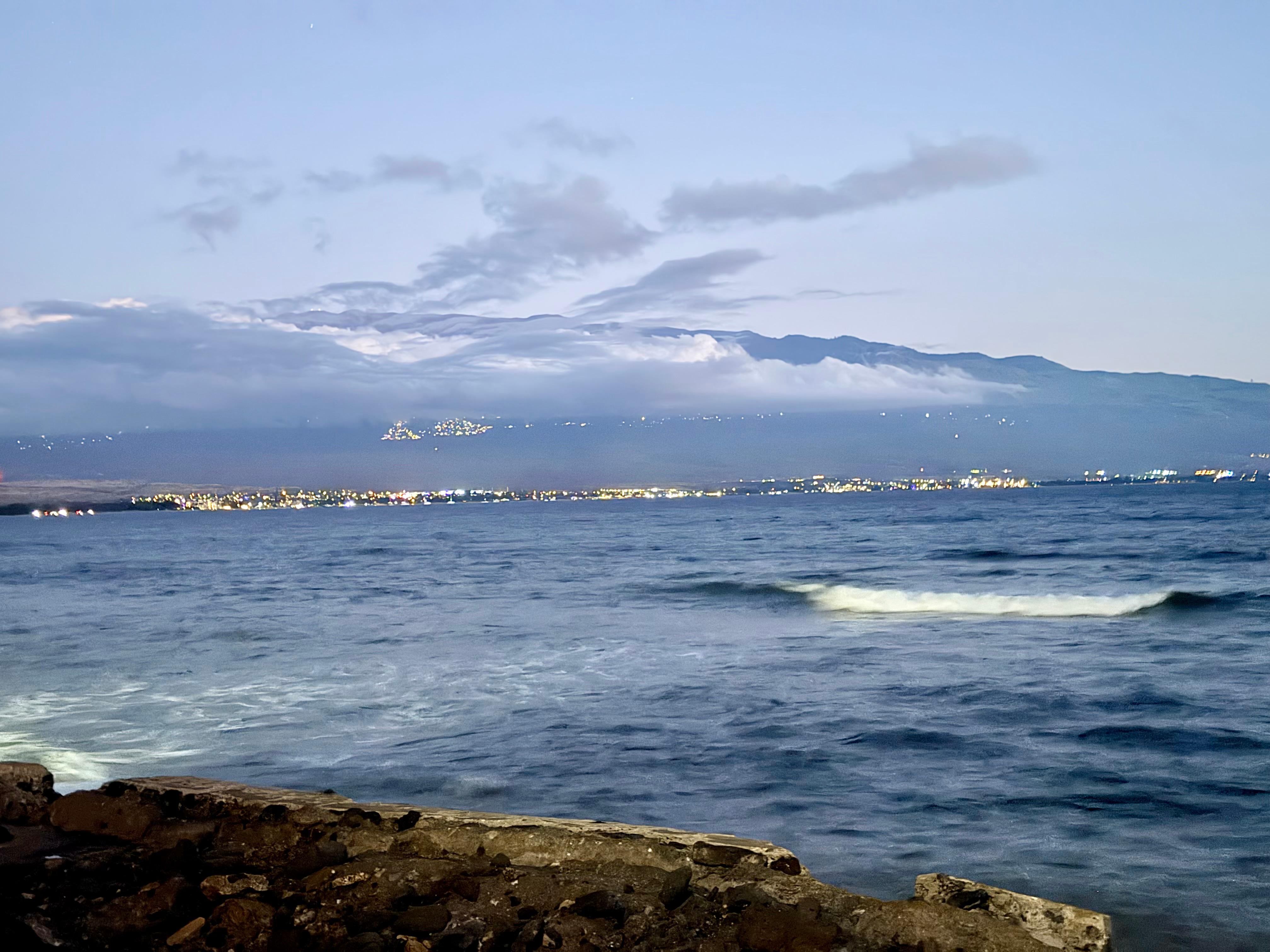 Evening view of Kehei