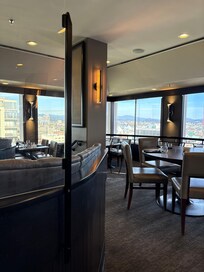 Restaurant on the top floor. Great view!!