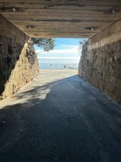 Entance to the beach within walking distance from the house. 