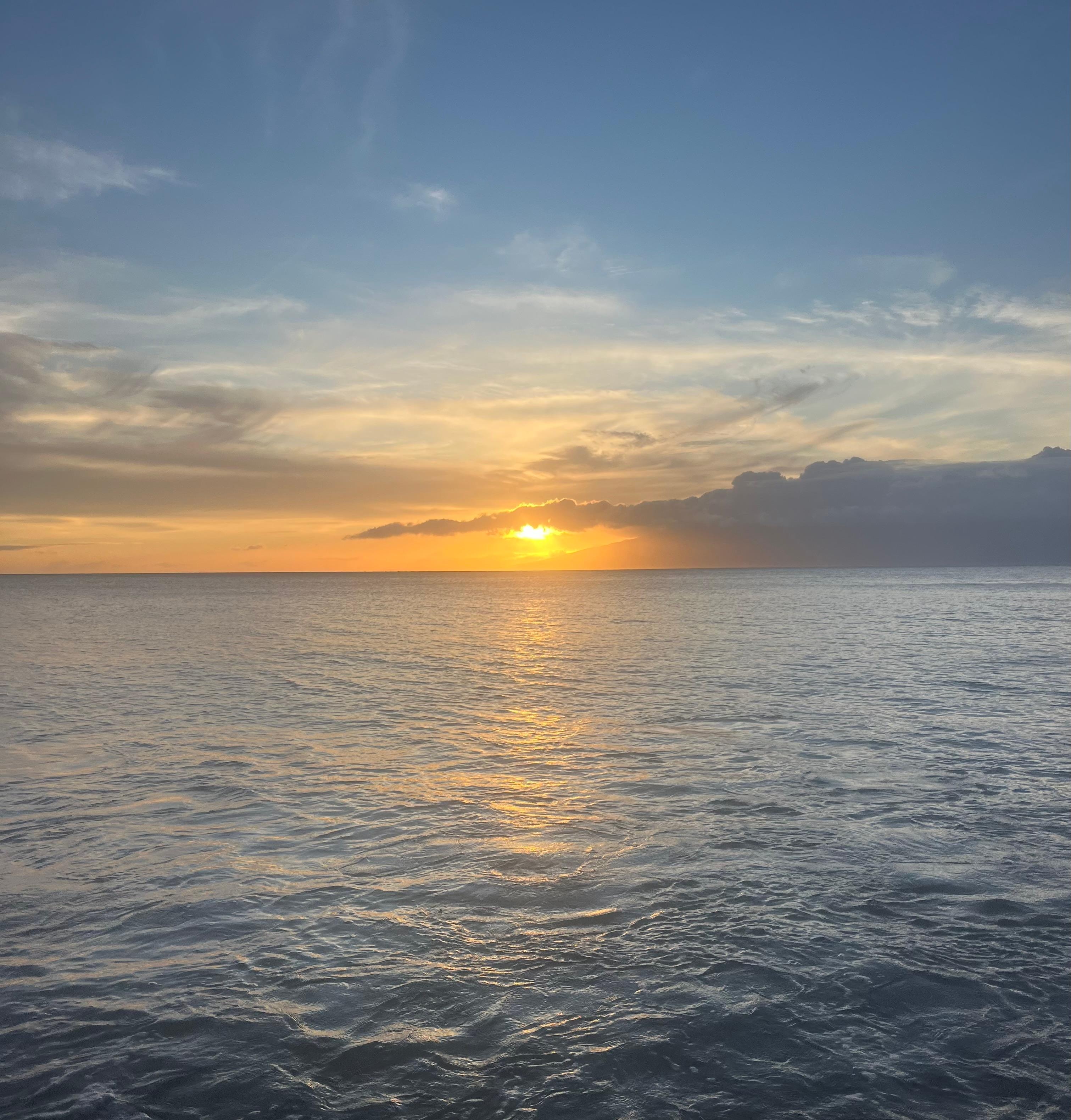 Nightly sunset view. 