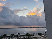 Sunrise from front door/walkway