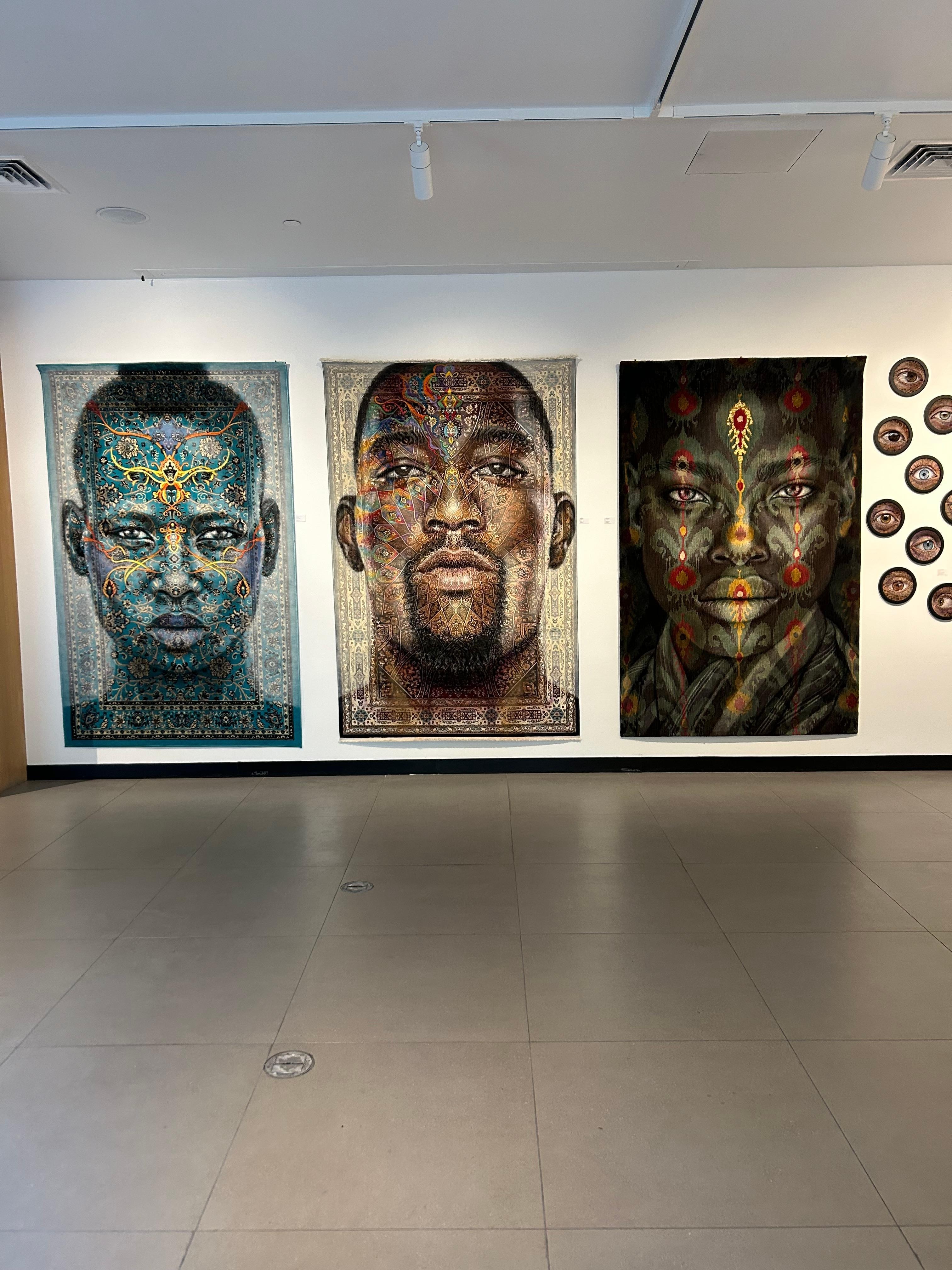 The beautiful gallery located in the Arlo Hotel.