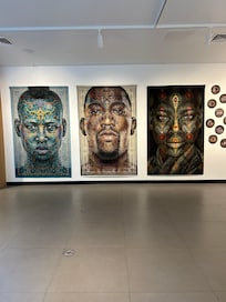 The beautiful gallery located in the Arlo Hotel.