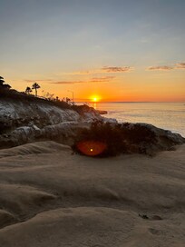 Gorgeous, sunset La Jolla Cove