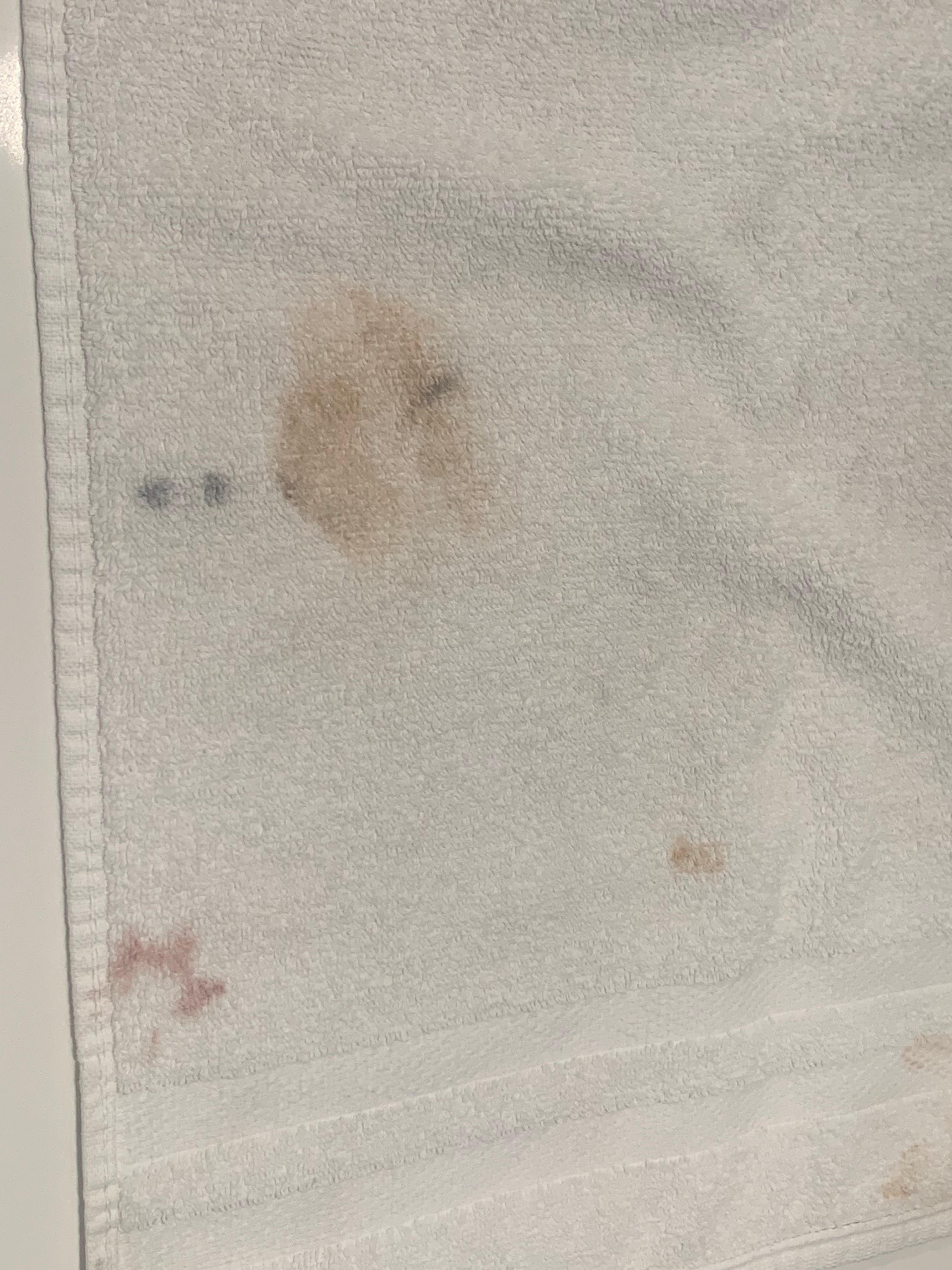 Dirty towel