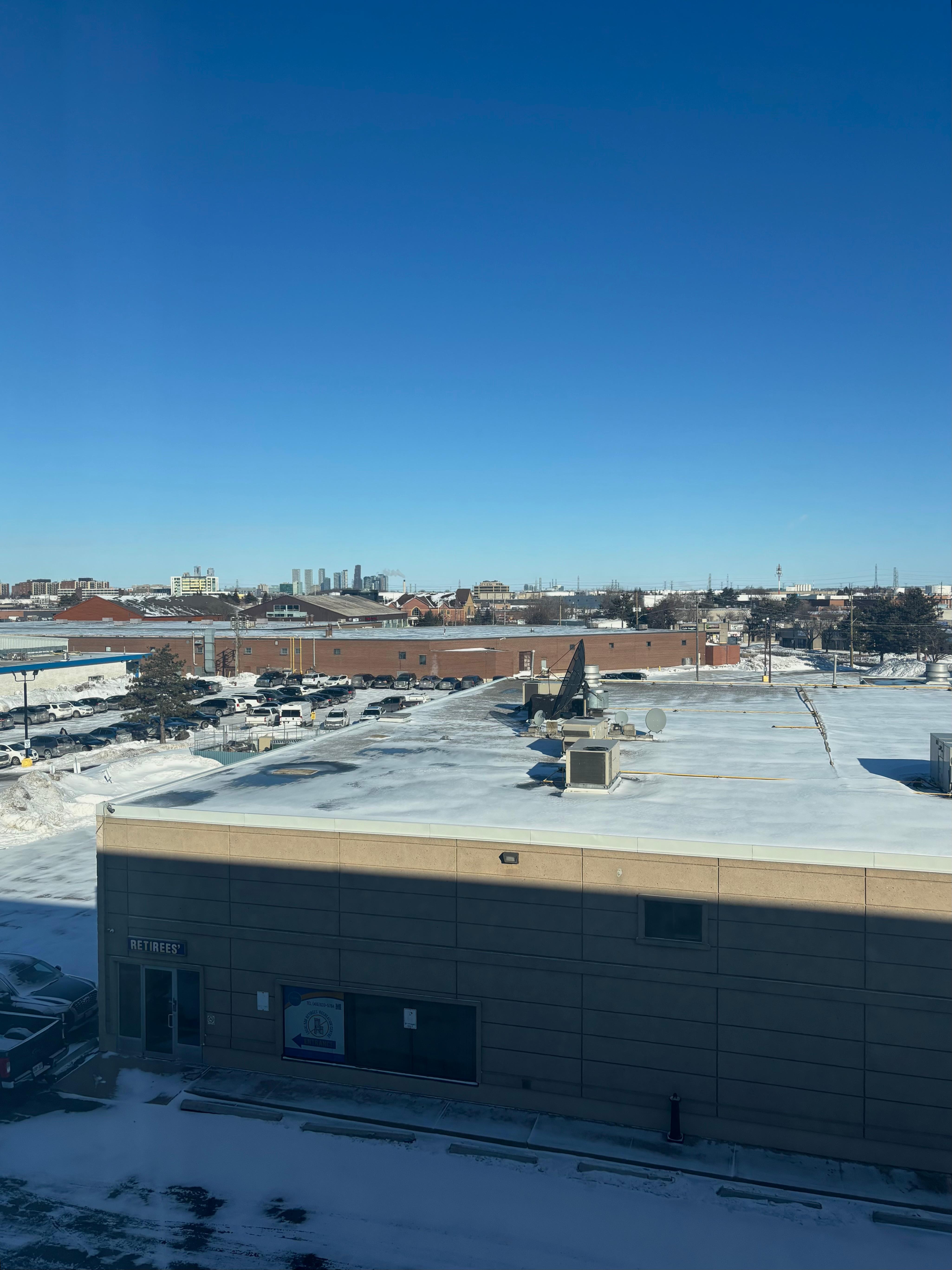 this was my view from my room. not the most overwhelming or exciting scene, but definitely a view to wake up to and enjoy!