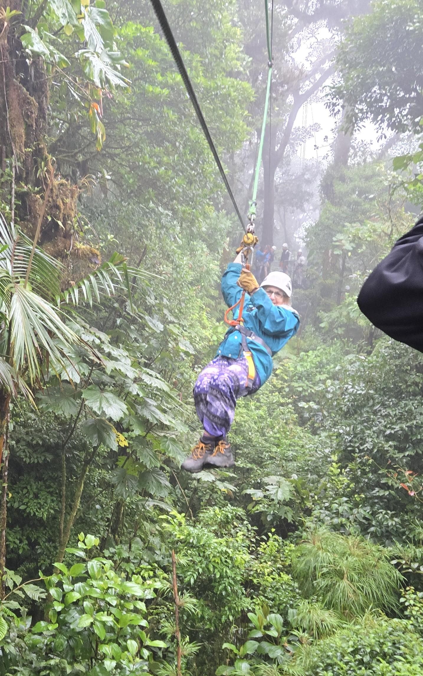Selvatura park had a great zip line. We really enjoyed the Tarzan swing at the end too.