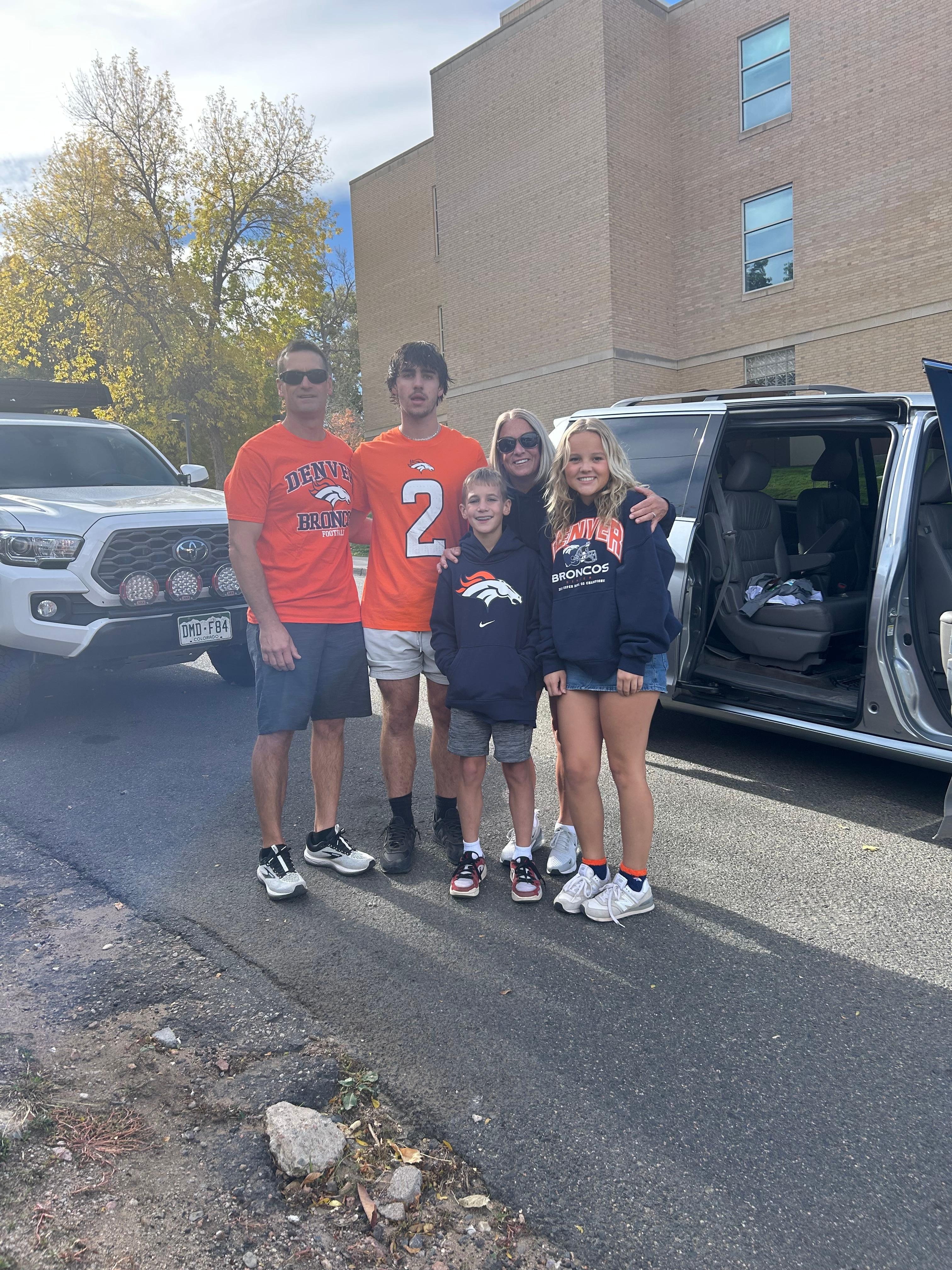 Denver Broncos game with a huge comeback win!