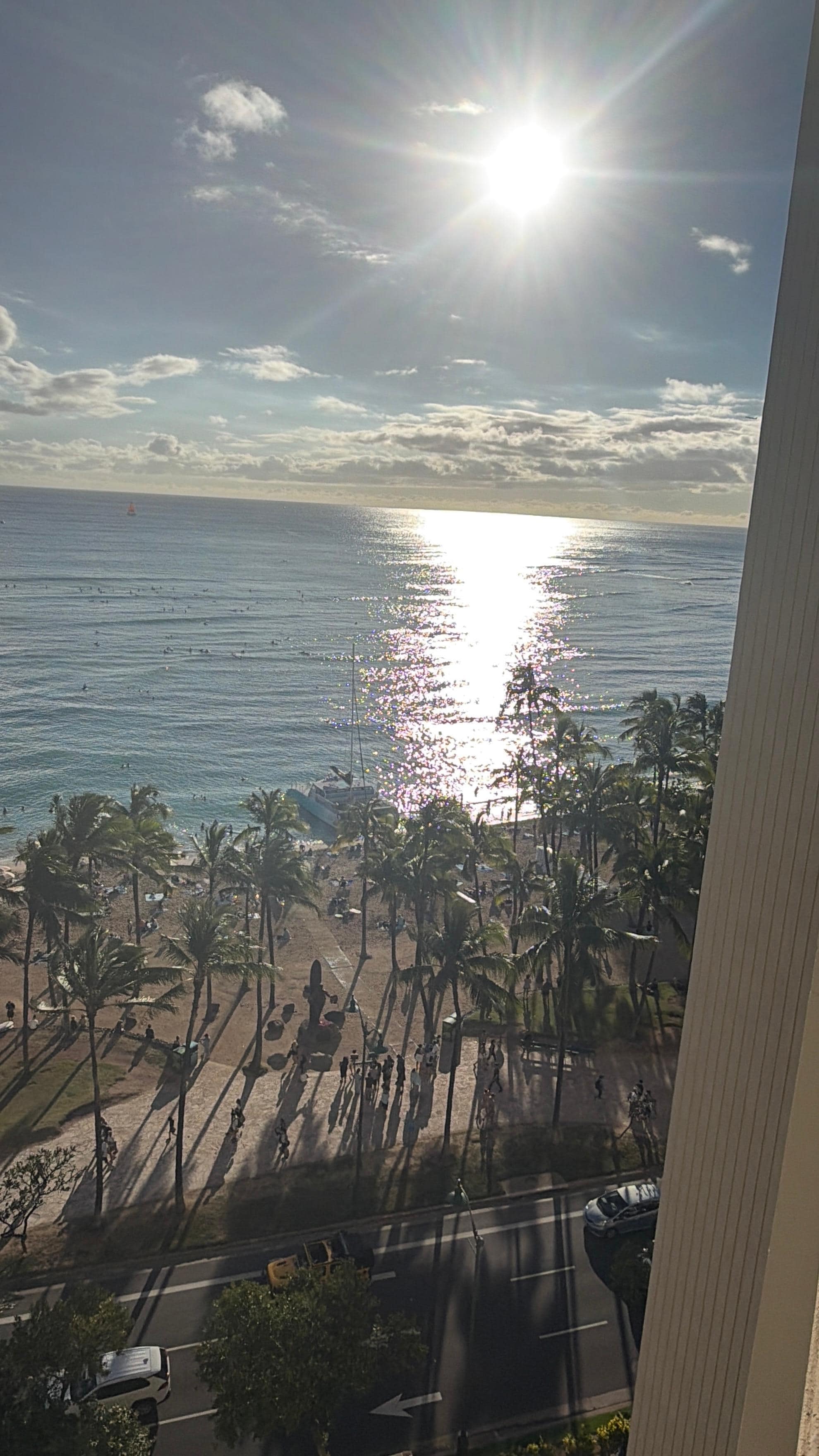 direct view from our room