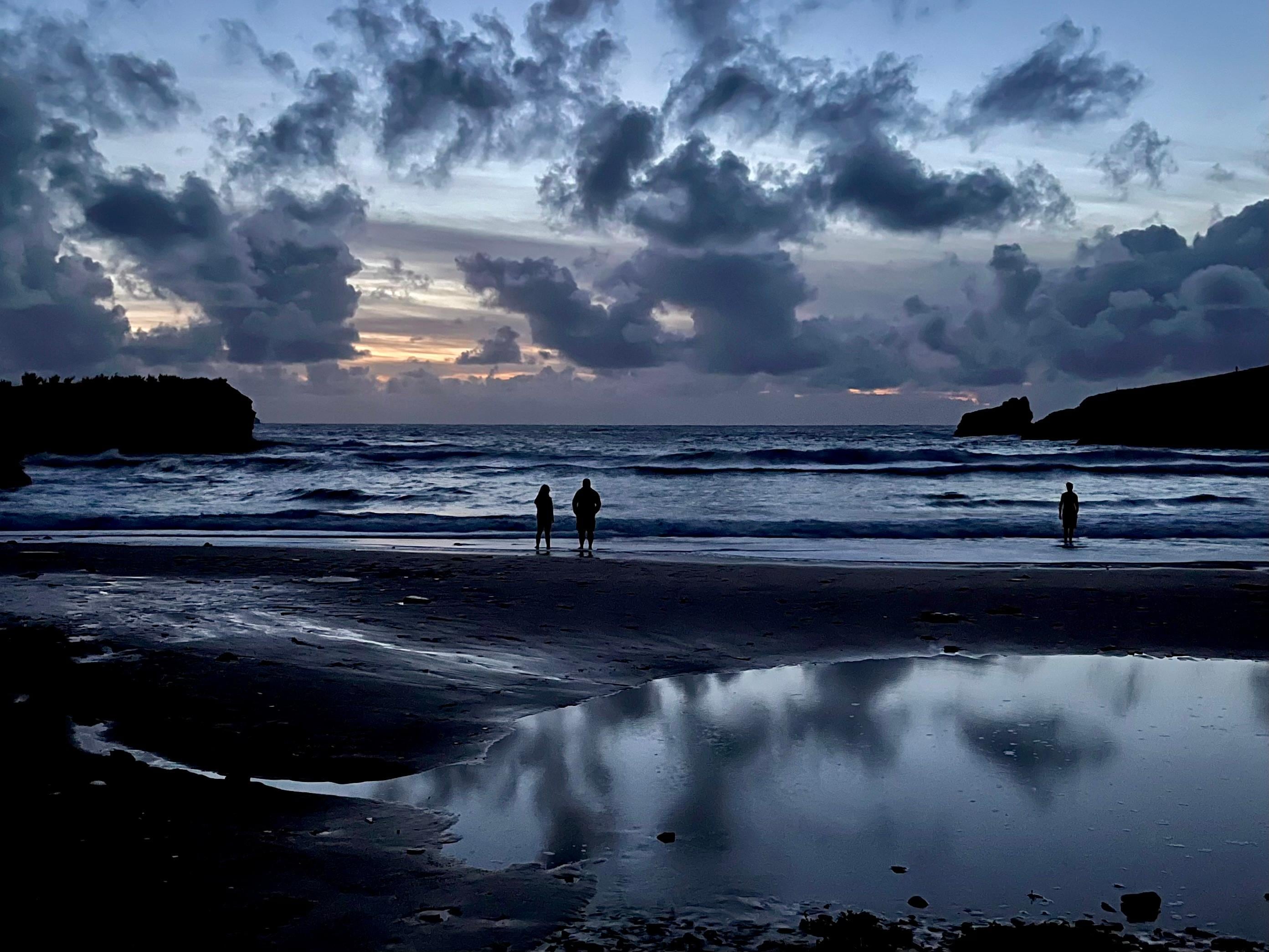 Porthmissen beach, Trevone is a short walk from The Well Parc Hotel