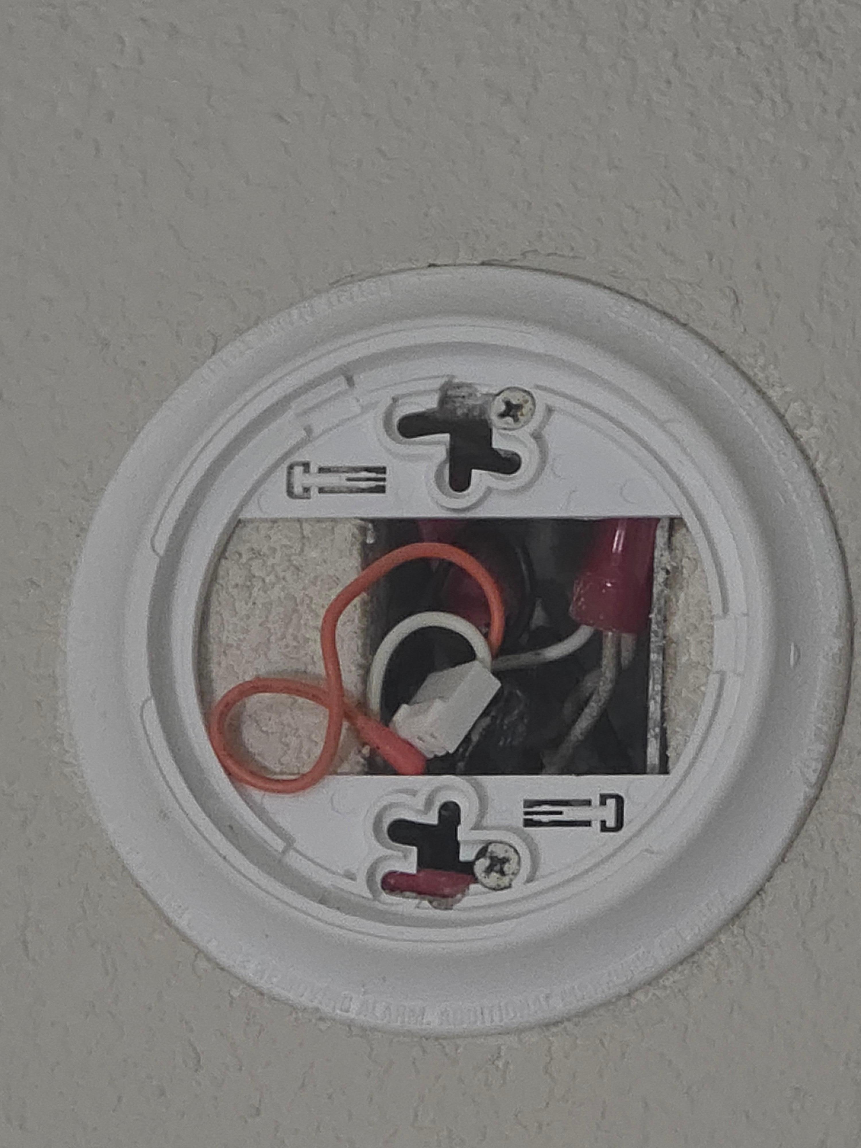 Missing smoke detector