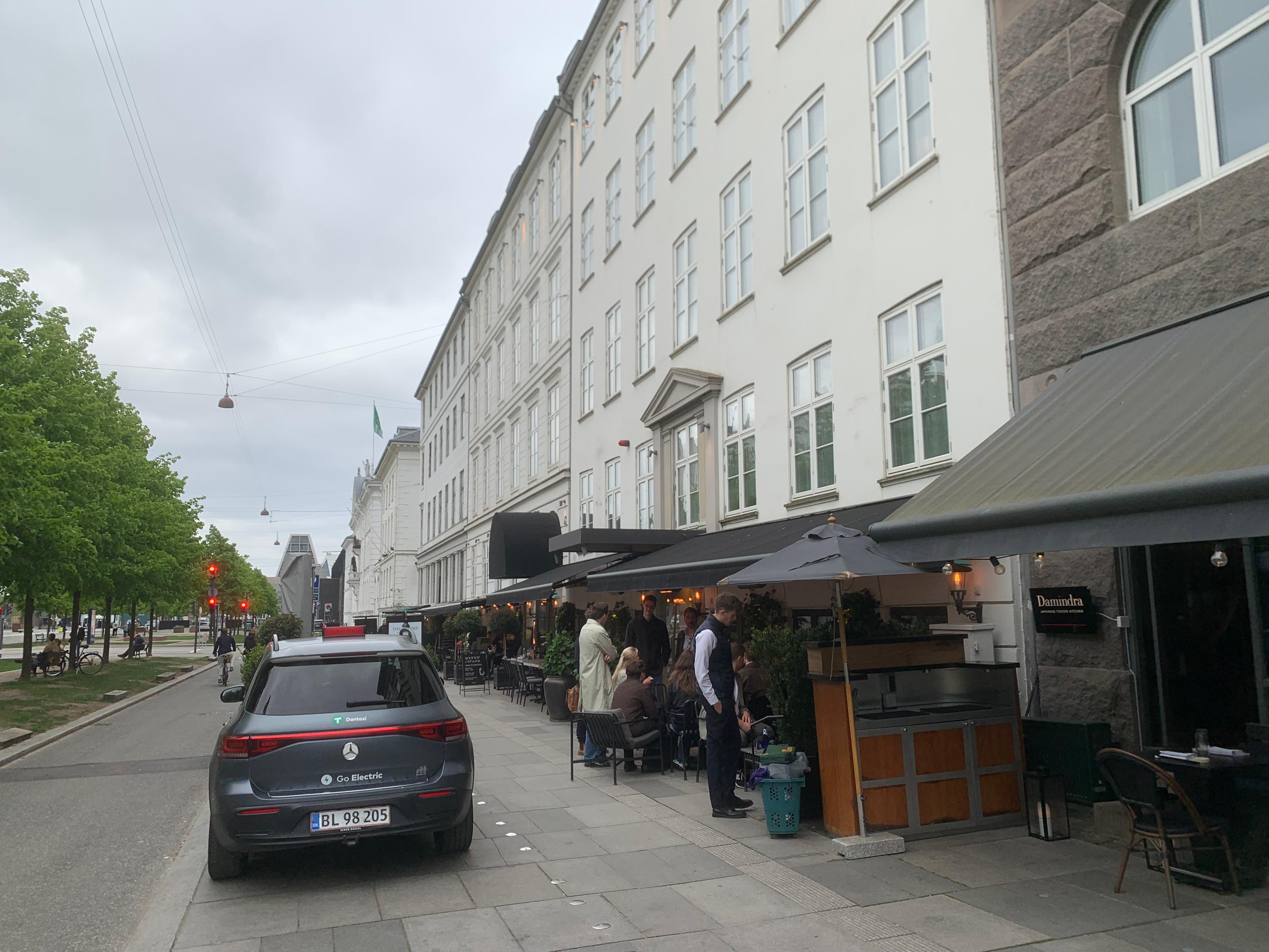 Front of hotel 