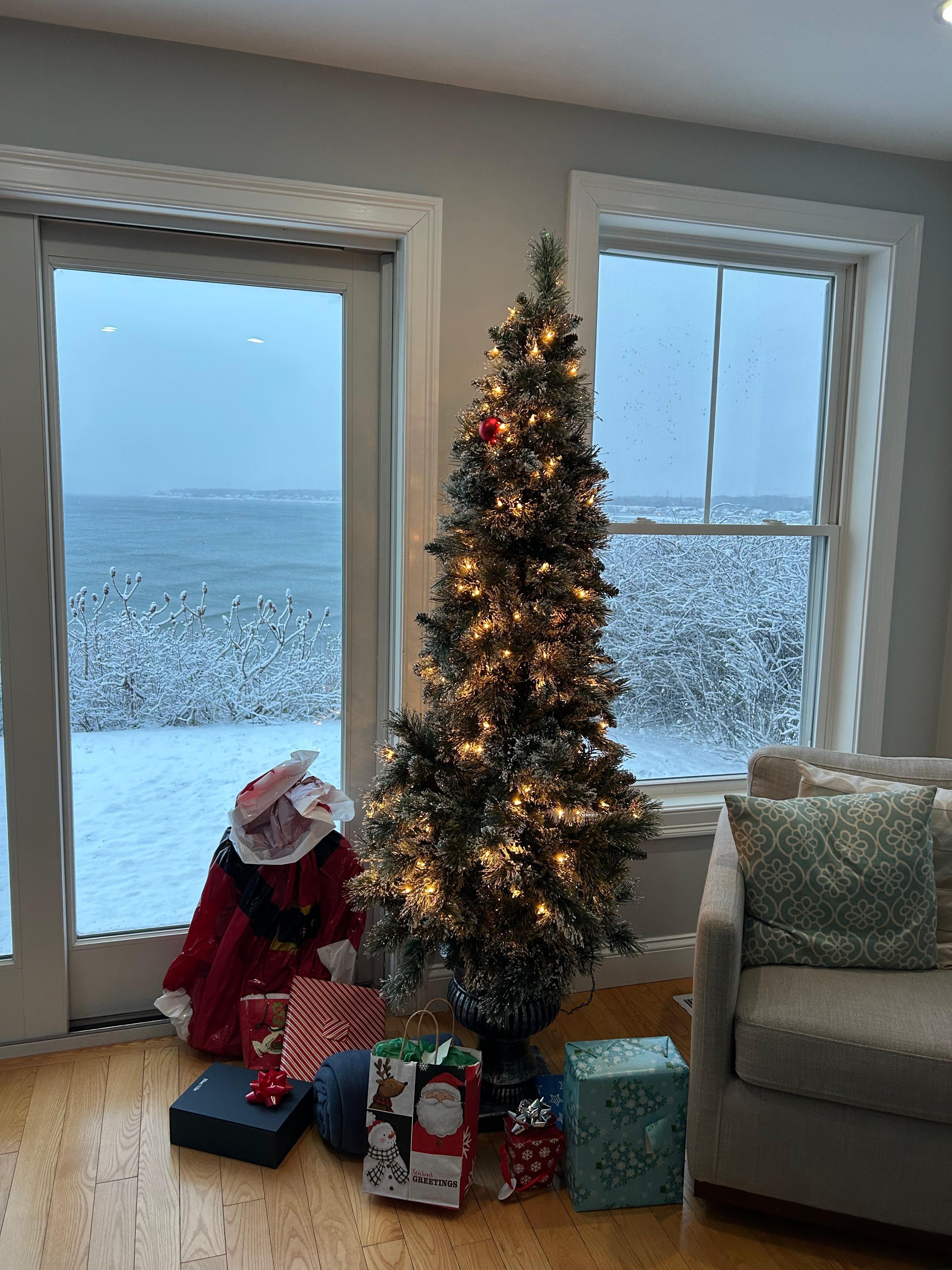 Happy Holidays complete with snow!