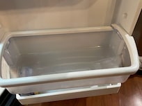 Refrigerator shelf broken