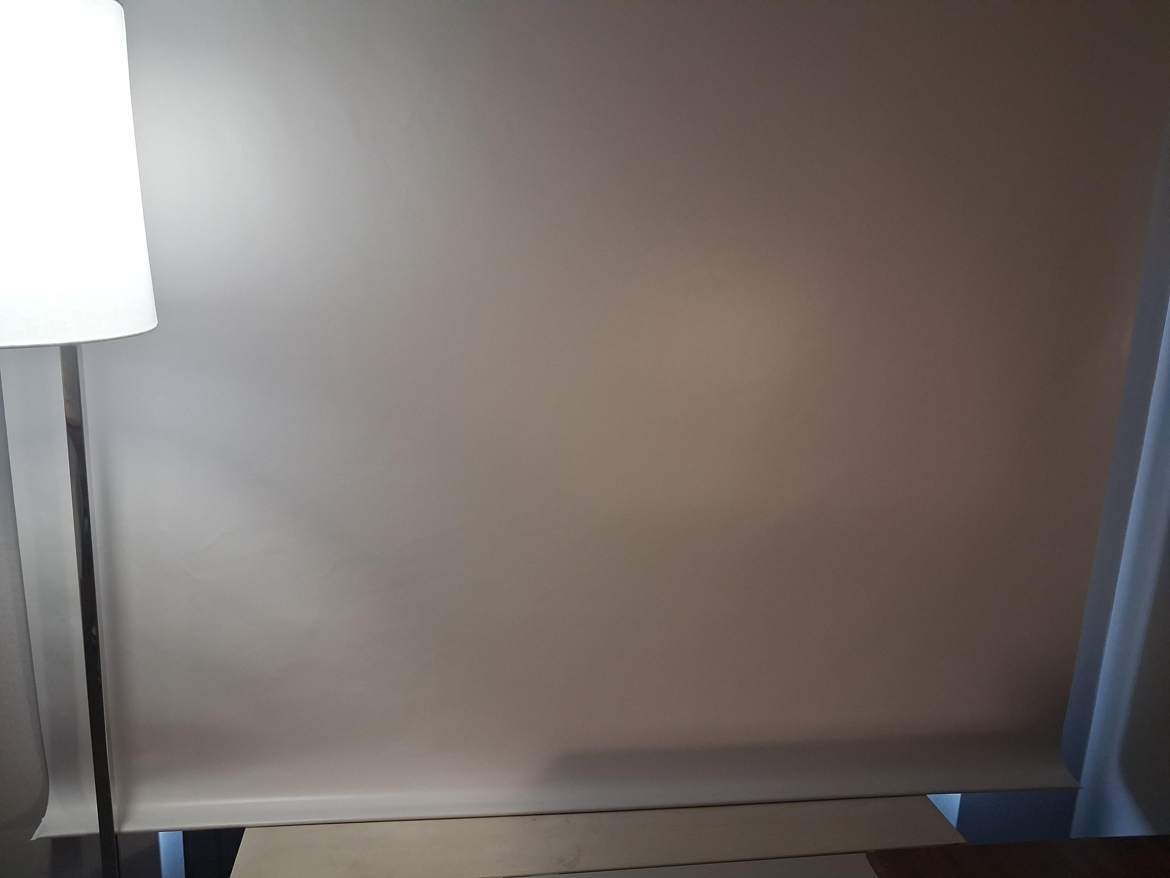 Broken blind making the room super dark at all times