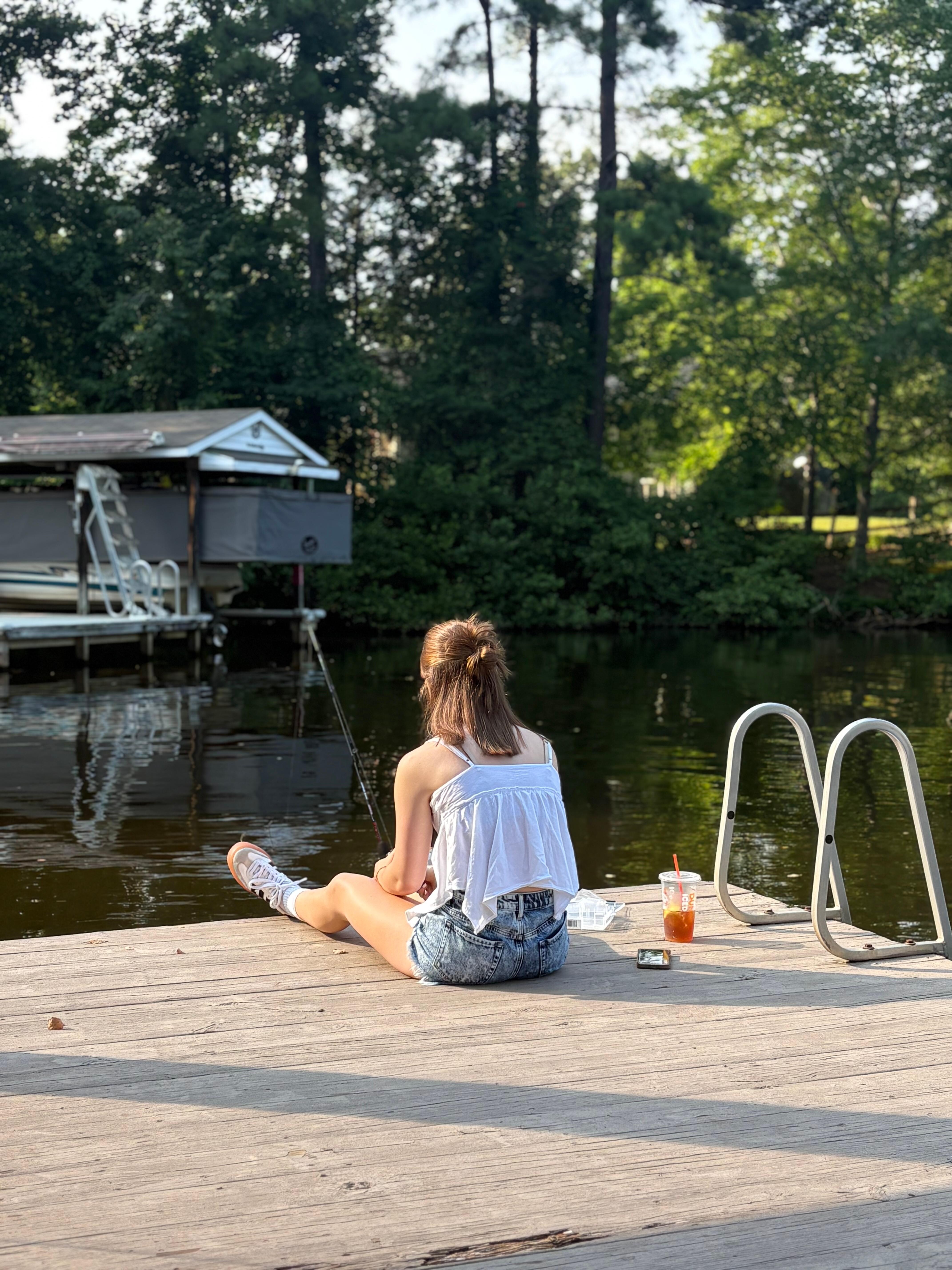 Nice spot to fish if you only knew anything about fishing! 