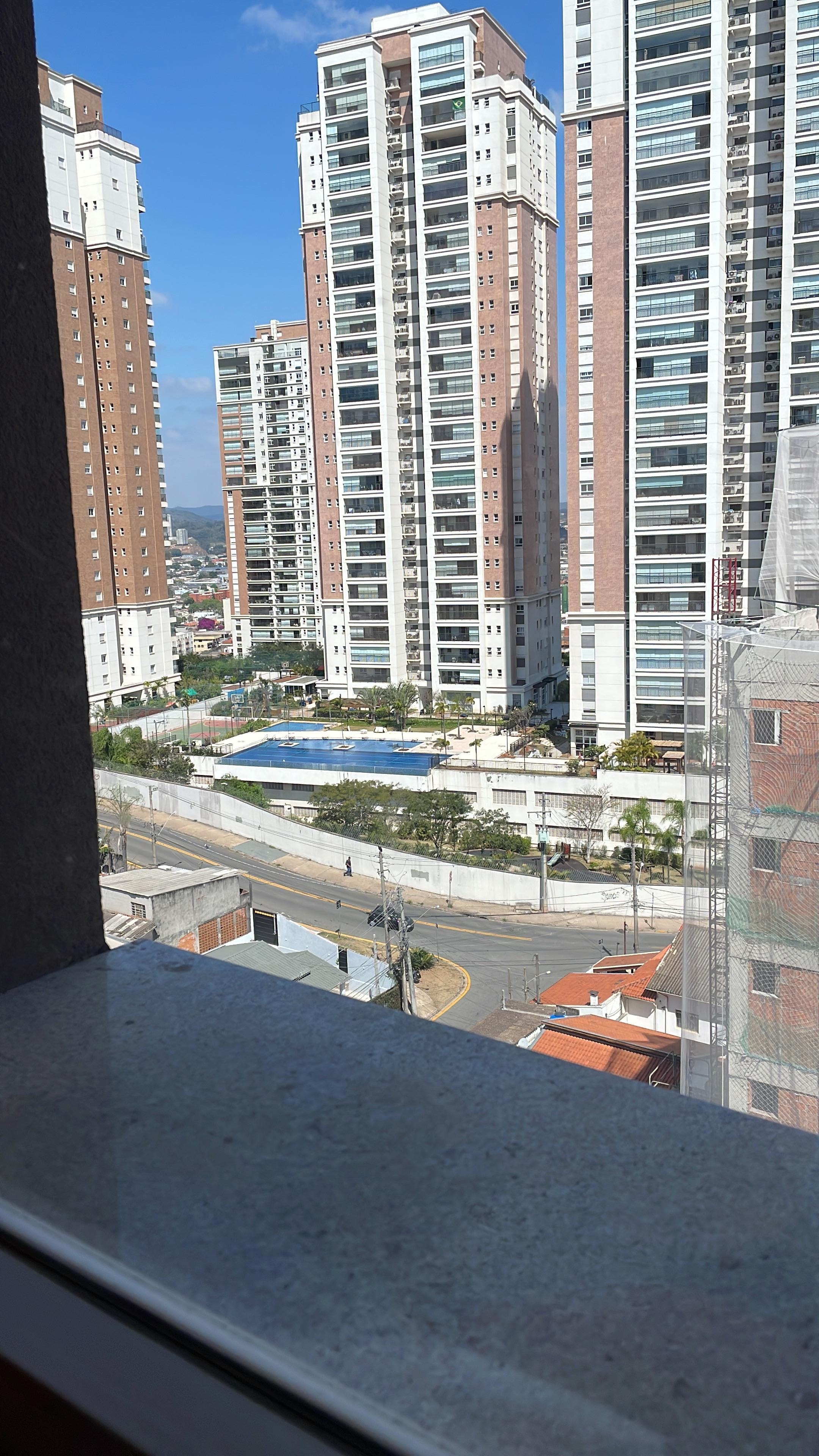 A vista é linda ( externa ao hotel )
