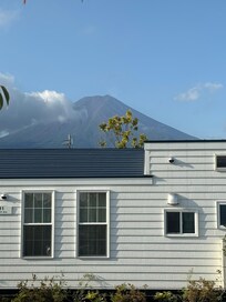 朝の富士山
