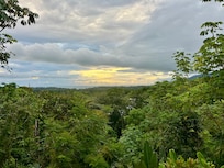 A gorgeous rainy season sunset!