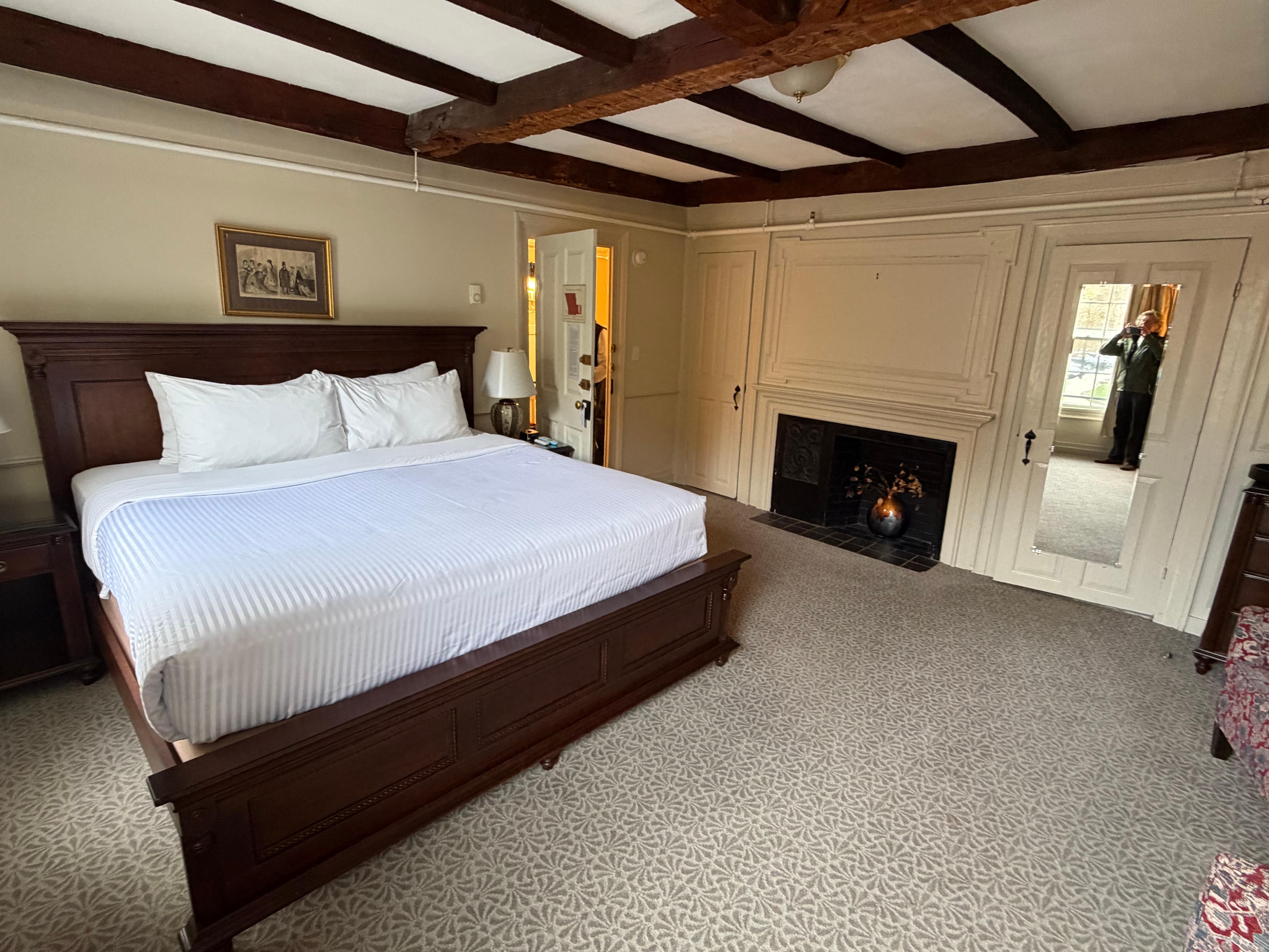 Room on second floor. 