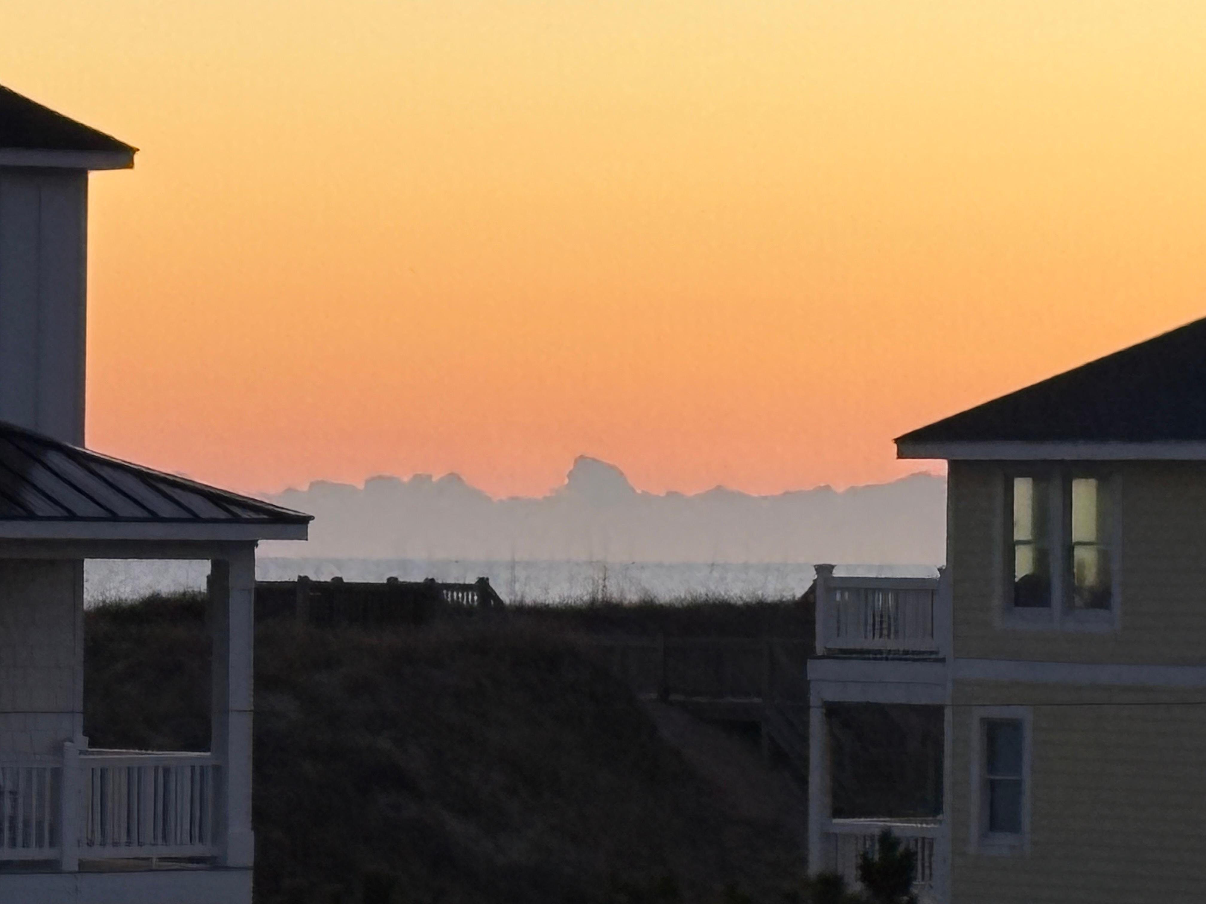 The view on our last morning 