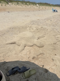 Sand Turtle…our family tradition