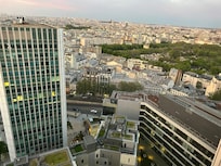 Blick aus dem Zimmer im 22.Stock