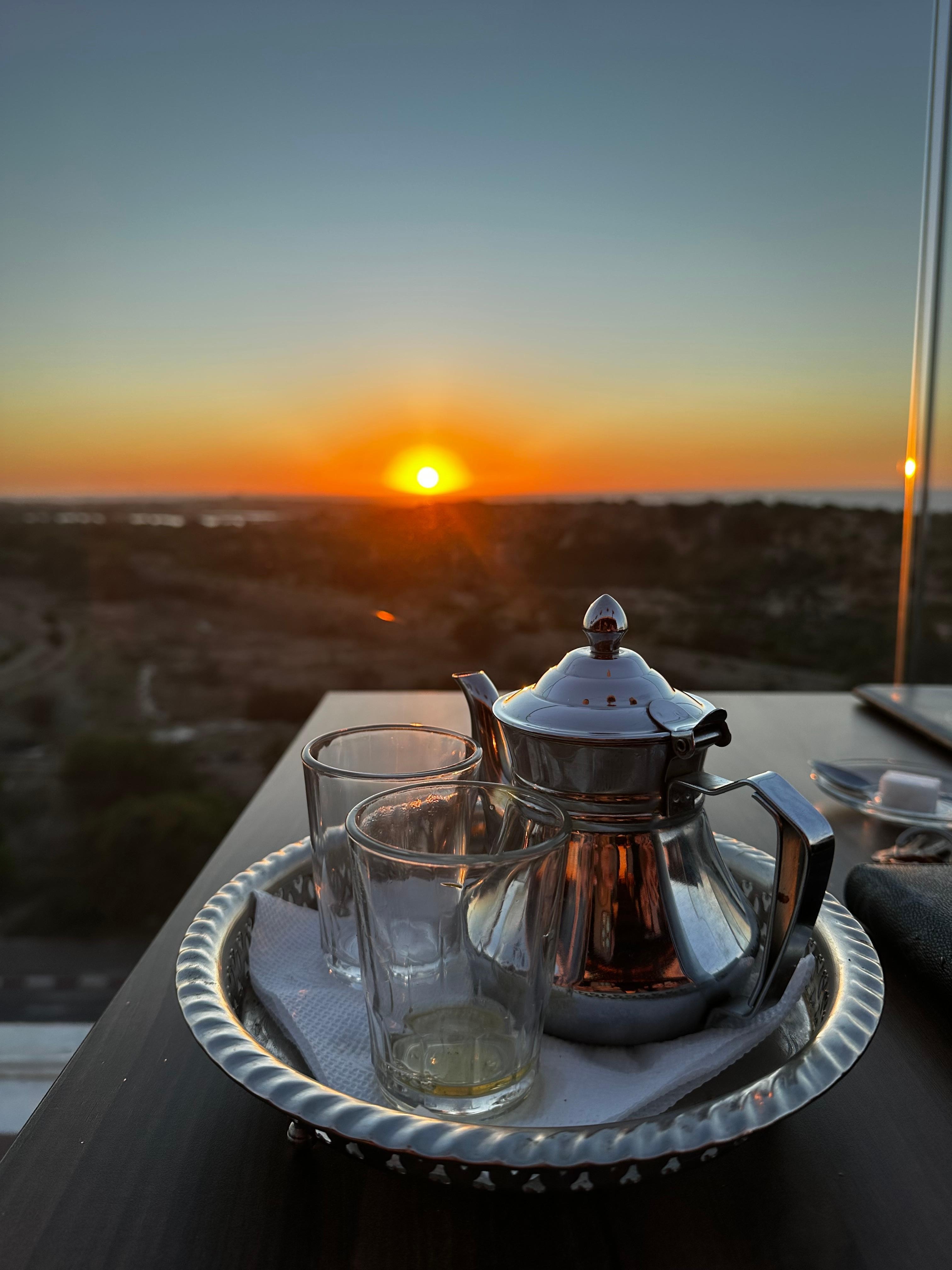 Terrasse du bar au 4iem étage 🥰👌🏽🇲🇦