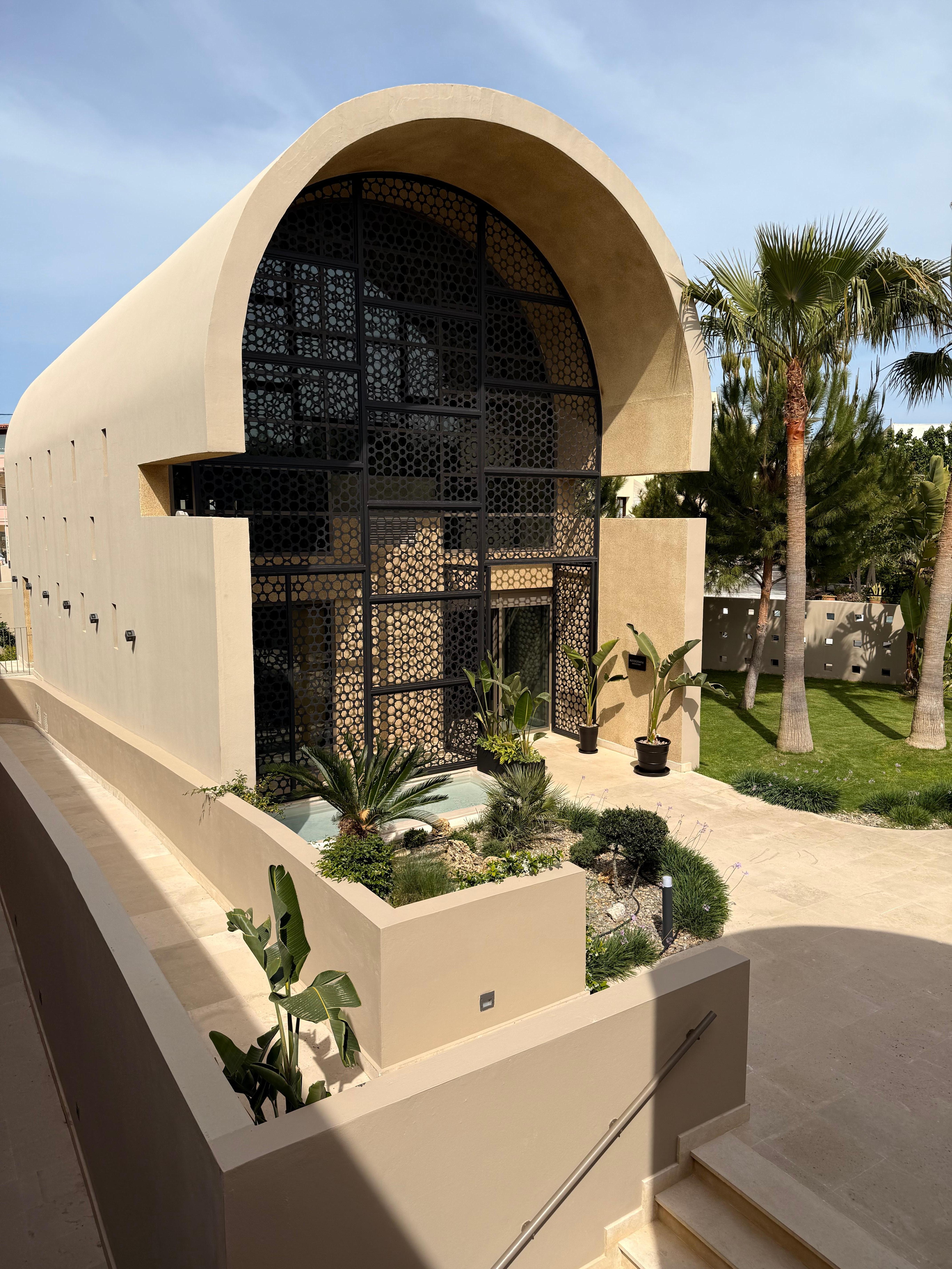 Hotel entrance