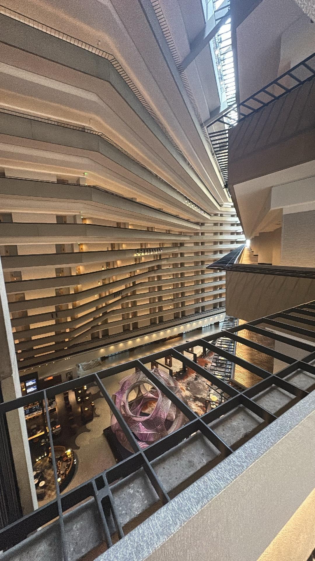 9th floor hallway view